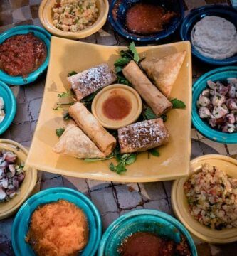 Comida marroquí realizada con aceite de argán durante los periodos del ramadan