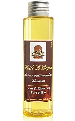Aceite de Argán Cosmetico 100% BIO puro especialmente para cuidar el cabello. Rico en Vitamina E -100ml-