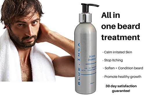 El único champú acondicionador intensivo para el pelo de la barba con todas las propiedades de aceite de Argán.