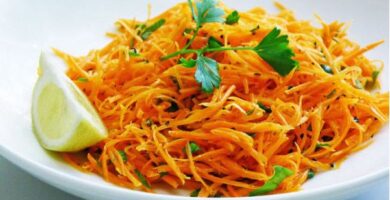 Ensalada fácil de zanahoria árabe