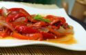 Ensalda de pimientos y tomates asados con aceite de argán