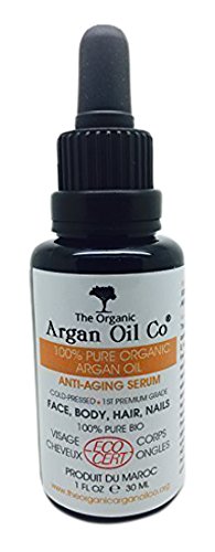 Pure Argan Oil 30ml - 100% Cold Pressed Organic ECOCERT Moroccan Oil Special Exclusive Amazon Launch Price!