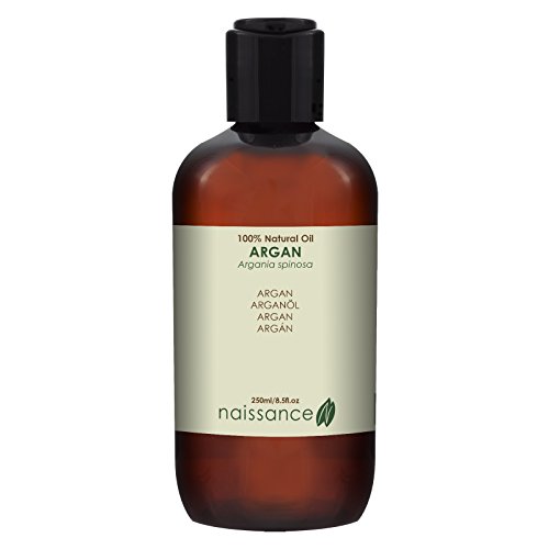 Naissance Aceite Vegetal de Argán de Marruecos n. º 228 - 250ml - Puro, natural, vegano, sin hexano y no OGM - Hidratación natural para el rostro, el cabello, la barba y las cutículas.